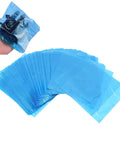 Stack of 200 Pack Thickened PE Machine Covers Large 125x135cm Moistureproof Protective Bags for Shop Equipment