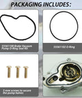 Beef Up Your Brake Vacuum Pump O Ring Seal Kit 55561100 55561102 For Saab 9-3 2.0T B207 Engine, kit components displayed
