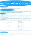 Installation guide for Outdoor Dryer Vent Cover No Brainer Energy Saving Seal No More Cold Air Leaks Heavy Duty Vent Seal.