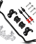 Front Sway Bar Kit 36mm with PU End Links for Ram 1500 4WD 2009-2022 Includes Bushings, Retainers and End Links for a Beefed-Up Ride and Tighter Handling Fits Dodge Ram Classic 1500 2019-2022 Suspension Upgrade, 36mm bar and hardware