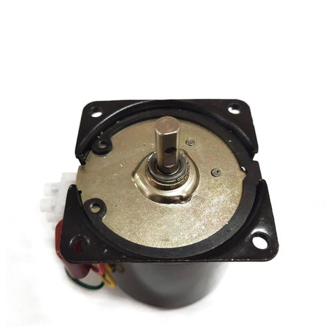 Top view of 110V 220V Synchronous AC Gear Motor Mini Electric Motor Reducer Low Speed Metal Gear Drive for Barbecue Grills Wholesale 10 RPM