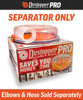 Low Profile Dust Collector Accessory That Quickly Sucks Up Fine Sawdust And Coarse Shavings With Zero Hassle Plugs Directly Into Your Existing Shop Vacuum Hose And Elbows For Knockout Workshop Results in packaging with clear separator.