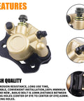 Beefy Universal Brake Caliper Kit for 50cc to 250cc ATVs, showcasing key features and durable design, bolt-on replacement model.