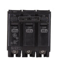 Q-Line 3-Pole 30A Circuit Breaker With Thermal Magnetic Trip For 120 And 240 VAC Systems, Quick-Make Quick-Break Mechanism