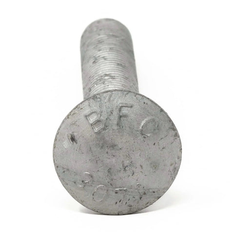 3/8-16 Inch Fully Threaded Carriage Bolt Kit For Exterior Use, Hot Dipped Galvanized, Commercial Grade 307A With 100 Sets