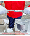 Pro Level Self Adhesive Aluminum Foil Roof Flashing Tape Heavy Duty Butyl Waterproofing Underlayment Roll showcased during testing.