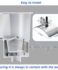 No-Fuss BWB680AG Pool Bonding Kit for skimmers in above ground pools, easy install on skimmer wall, NEC 680.26 compliant.