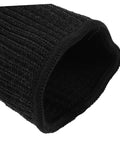Close-up of Snag This Badass Pair Of Cut Resistant Arm Sleeves And Heat Guards, showcasing black knit fabric sleeve.