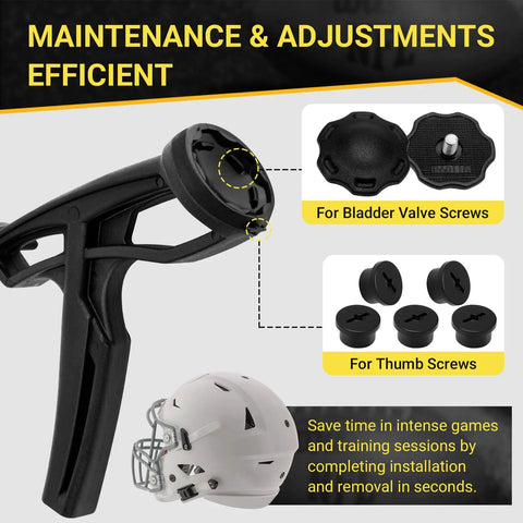 Football Helmet Quick Release Tool Kit For SpeedFlex And Speed Helmets Chinstrap Repair Set With Quick Release Tool.