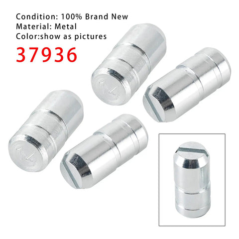 4-Piece Bellhousing Dowel Pin Set 0.625 OD 0.014 Offset 1.328 Inch Length Direct Replacement for Automotive Transmissions 37936