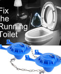 2 Pack Universal 2 Inch Toilet Flappers Replacement Kit For American Standard And Most Brands Water Saving Rubber Flapper