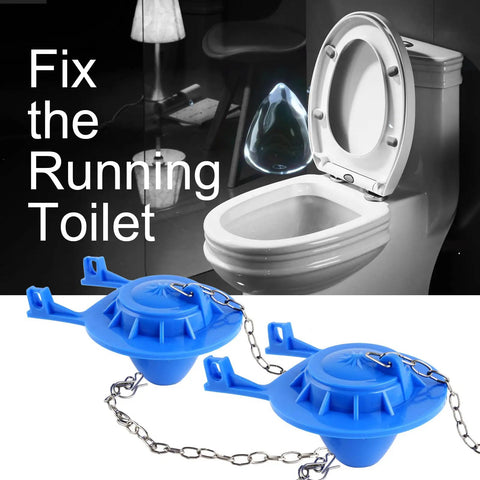 2 Pack Universal 2 Inch Toilet Flappers Replacement Kit For American Standard And Most Brands Water Saving Rubber Flapper