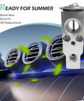 Heavy Duty Car A/C Expansion Valve Made From Aluminum For Rock Solid A/C System Cooling Universal Fit For Most Cars