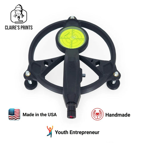 Laser Alignment And Leveling Stand For R10 Launch Monitor Version 2.0 with UV heat resistant build and laser guide.