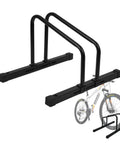 Adjustable Floor Bike Stand For Indoor And Outdoor Use Keeps Your Ride Steady Fits 20 To 29 Inch Mountain And Road Bikes