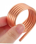 550 540 Brushed RC Boat Water Cooling Ring Kit With Copper Tube Cooling Loop held in hand