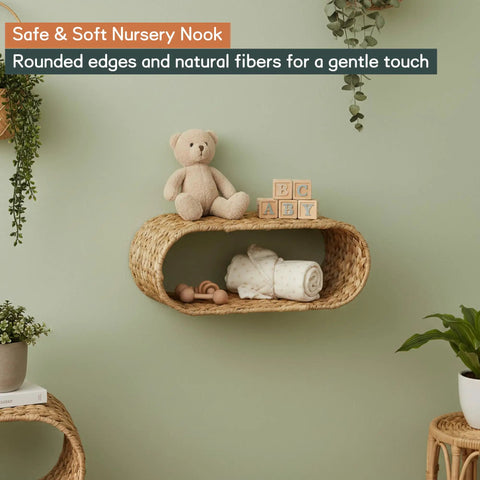 No Fuss Slick Wall Mounted Wicker Shelf Bathroom Organizer Rattan Hanging Toilet Paper Holder Basket Mega Roll Storage Rack Sweet Spot Dispenser For Legit Home Decor