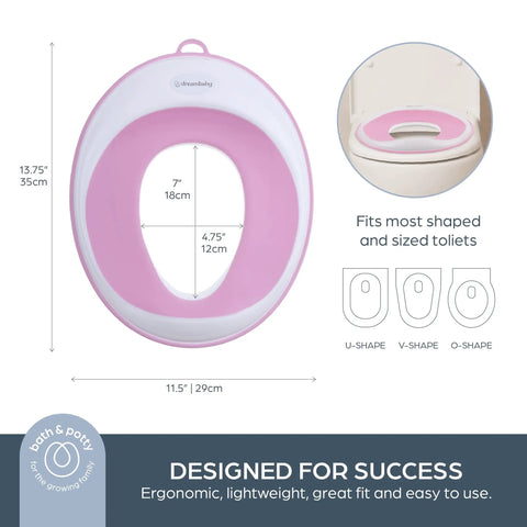 Hella Comfy Toddler Potty Training Seat With Soft Cushioned Support Smooth Transition To Big Kid Toilet Easy Wipe Down Surface Fits Round Or Elongated Bowls Total Parenting Must Have Game Changer