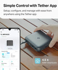 Using Portable Wi-Fi 6 Travel Router With AX1500 Dual Band For Hotel Or RV Use with Tether App control