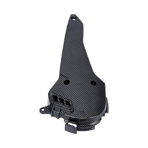 Direct Replacement Transmission Case Cover For Honda PCX160 2021 2025 carbon ABS material, protective gearbox shield.