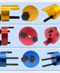 Auxiliary Stretch Belt Remover And Installer Tool for quick easy belt swaps in various colors with hex bolts
