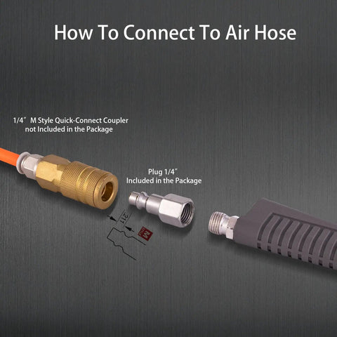 Heavy Duty Pneumatic Undercoating Spray Gun With Suction Feed Cup To Kick Rust To The Curb And Level Up Your Ride Armor air hose connection guide.