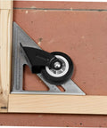 Built Tough Heavy Duty Sliding Door Wheels Featuring Whisper Quiet Rollers For Barn Door Hardware on installation tool.