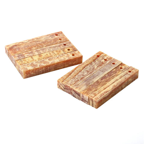 Pine wood blocks of Campfire Starter Tool That Lights Pine Wood Fires Fast And Easy No Hassle For Camping Barbecue Grilling Survival Gear