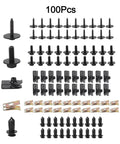 Get That Rusty Bumper Fixed Right With This Awesome 100 Pc Push Pin Rivet Kit For Fender And Door Trim. Includes Heavy Duty Metal Plastic Fasteners Plus A Nifty Storage Box In Sleek Black And Gold To Keep Your Garage Organized Without Breaking The Bank.