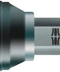 Close-up of Rapidaptor Universal Bit Holder with Quick Release Chuck for One Quarter Inch Hex Drives and Power Bits