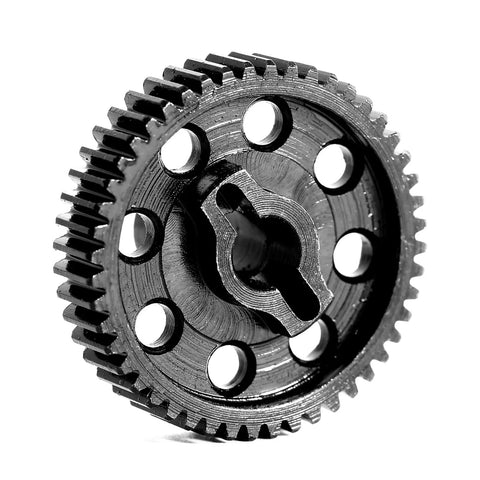Beefed Up Hardened Steel 48P 48T Spur Gear Upgrade for One Tenth Scale RC Car Direct Replacement for Traxxas 4 Tec 2.0 3.0