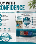 Clear Anti Slip Floor Coating For Concrete And Tile Delivers Legit Traction On Wet Floors Stops Dangerous Skids Hassle Free Roll Formula Grips Brick Masonry And Driveway Surfaces Solid in a gallon container, eco-friendly.