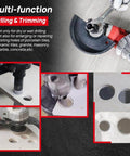 DT-DIATOOL tile hole saw kit with diamond core bits and 4/5 inch diamond finger bit with SDS adapter