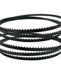 Two Pack 59 And A Half Inch Long Bandsaw Blade Three Eighths Inch Wide Ten Teeth Per Inch Heavy Duty Workhorse Carbon Steel Built To Last