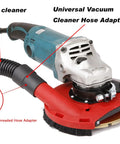 Universal 7 Inch Dust Shroud For Angle Grinders With Vacuum Hose Adapter Fits Most Major Brands Keeps Debris Down