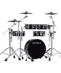 V Drums Acoustic Design 5 Piece Electronic Drum Kit With Shallow Depth Wood Shells TD17 Sound Module