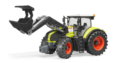 German Made Farm Tractor with front loader, detachable front weight, steerable off-road axle, durable ABS construction, toy model