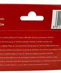 Back of Gaggia packaging for Bean To Cup Cleaning Service Kit With Lubricating Grease, includes multilingual instructions.