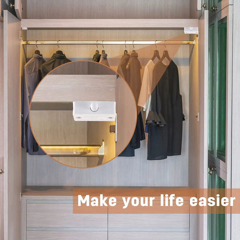 Cabinet Door Switch For Closet Lighting, Automatic Touch Activated Lamp Switch For Wardrobe, Works With 12V 24V Or 110V Systems