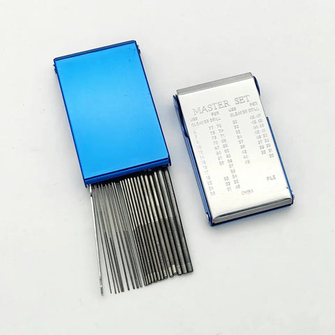 Heavy Duty Spark Lighter Torch Flint Striker Two Pack With Master Tip Cleaner and extra flints in blue metal case for welding