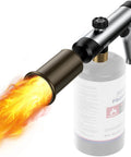 Propane Torch Gun With Adjustable Flame For Searing Charcoal Lighting And BBQ Grilling High Temp Blow Torch