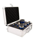 Diamond Core Drill Bit Set With 9 Diamond Bits And 1 Chamfer Bit For Porcelain Tile Ceramic Marble Granite Drilling case view