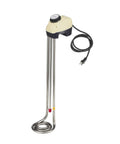 Immersion Bucket Water Heater 1500W With Auto Shutoff, Overheat Prevention, Auto Water Level Sensor visible with power cord.