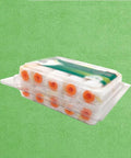 20 Pack 4 Inch Paint Roller Covers High Density Microfiber Sleeves No Sweat Home Wall Painting Drywall Repair Smooth Finish, in packaging.
