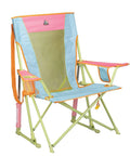 Sweet Tea Comfort Pro Rocker Outdoor Rocking Chair with Shoulder Strap, multi-color foldable design for portable relaxation.