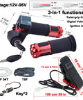 48V 1000W Brushless DC Motor Kit With 3500RPM For Go Karts Dirt Bikes And E Bikes Beefy 5.1Nm Torque Includes Controller And Throttle