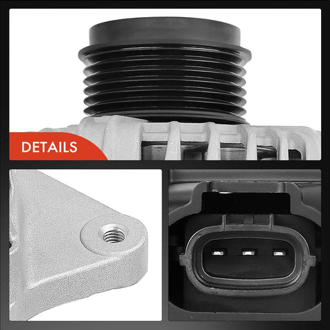 Close-up details of Quality Replacement Alternator For Hyundai Elantra Elantra Coupe Elantra GT And Kia Forte Forte Koup Forte5 12V 90A CW