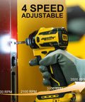 Beast Quarter Inch Impact Driver For Dewalt 20V And 60V Max Batteries Tool Only, 2212 In Lbs Torque, Four Speed Brushless Motor