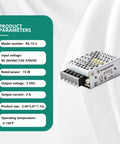 Built Tough 15 Watt AC DC Power Converter pushes a clean 5 Volt 3 Amp charge with compact design for reliable LED lights.