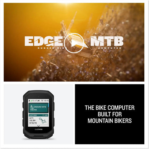 Rugged Mountain Bike GPS Computer with Full Maps ✓